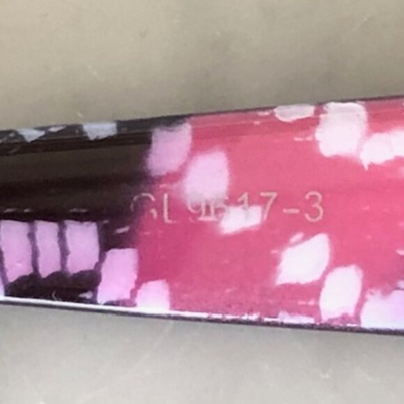 VERSACE Cat Eye Temple Medusa RX Sunglasses Italy Pink White Brown 9617-3 - Picture 12 of 17